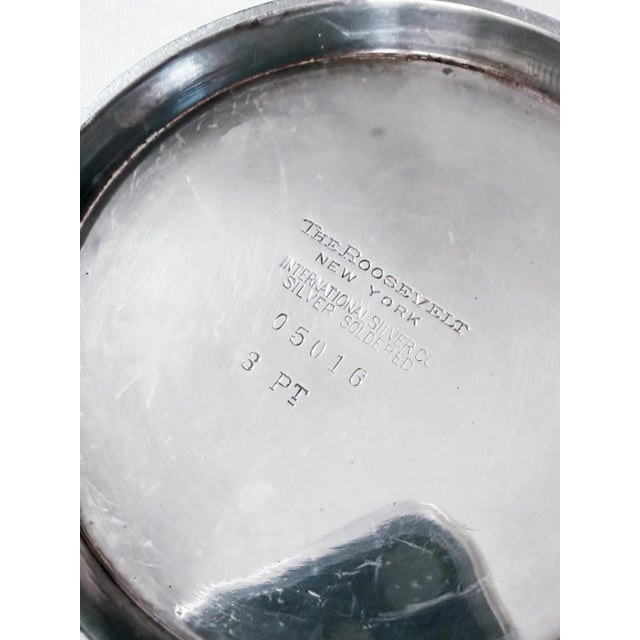 1920s Silver Plated Ice Bucket From the Roosevelt Hotel Nyc For Sale In New York - Image 6 of 7