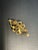 Czechoslovakia Art Deco (1920s-30s) Neiger Brothers of Gablonz, Czechoslovakia, Unsigned “Peking Jade” Glass Brooch For Sale - Image 4 of 4