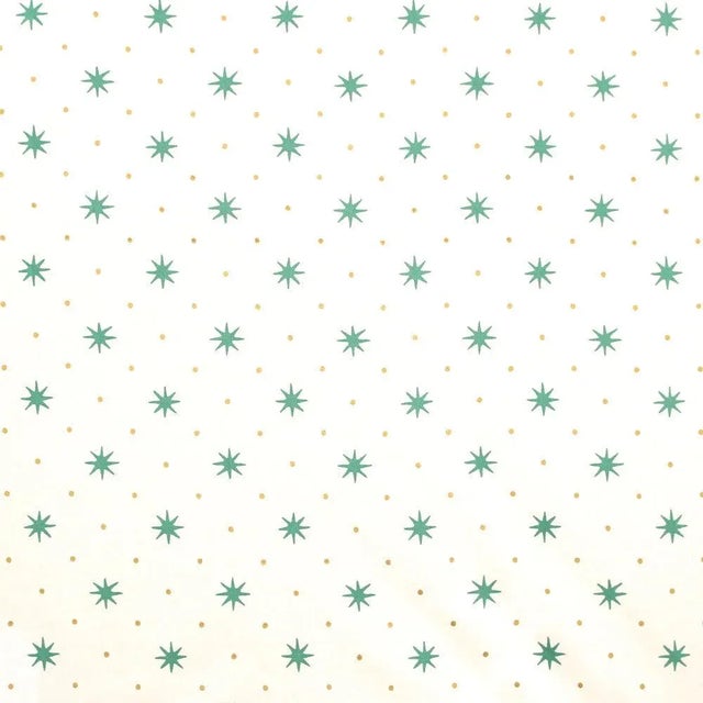Sister Parish Serendipity Fabric in Green For Sale