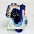 Navy Blue 1970s Vintage Boho Chic Majolica Figural Russian Turkey Salt & Pepper Shakers - A Pair, Thanksgiving For Sale - Image 8 of 15