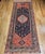 "This authentic early 20th century Persian Malayer tribal gallery rug is a striking example of traditional village weaving...