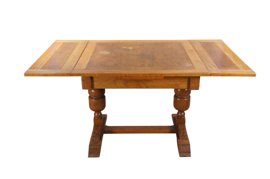 1930s Antique Jacob Summer & Sons Elizabethan Jacobean English Oak