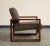 Mid-Century Modern Oak Lounge Chair by Hans Krieks With Herringbone Upholstery, Circa 1970s For Sale - Image 3 of 13