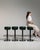 1970s Set of Four Bar Stools with Wrought Iron Bases For Sale - Image 14 of 16