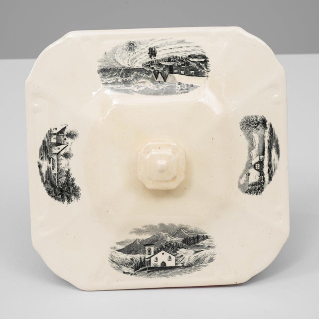 20th Century Dutch Special Edition Porcelain Tureen with Lid For Sale - Image 13 of 18