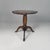 Italian inlaid wooden octagonal coffe table, mid-1800s Coffee table with octagonal wooden top, inlaid with birds and...