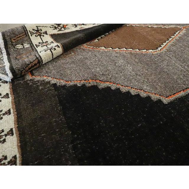 Galerie Shabab Collection Mid-20th Century Turkish Anatolian Wide Gallery Runner For Sale - Image 10 of 10