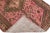 Beautiful vintage Persian distressed hand-knotted wool rug with a pink color field. This piece has a beige frame and brown...