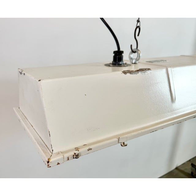 1970s Vintage Industrial Hanging Tube Light from Famor, 1970s For Sale - Image 5 of 18