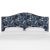 Give your interior a lift with the Headboard. Featuring the delicate curves of a classic camelback design, with subtle...
