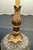 Transparent Murano Glass Lamp With Brass Base For Sale - Image 8 of 12
