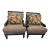 Drexel Accent Side Club Chairs. Matching Set Pair For Sale