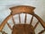 Antique Victorian Smokers Bow Armchair in Beech & Elm, 1880s For Sale - Image 18 of 18