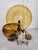 1960s 1960s Mid Century Modern Blown Glass Punch Bowl - 3 Pieces For Sale - Image 5 of 11