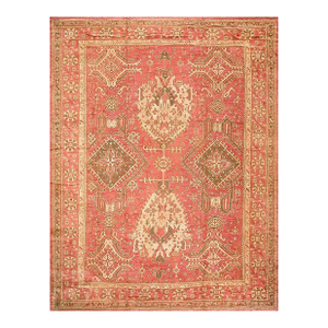 Early 20th Century Turkish Oushak Carpet
