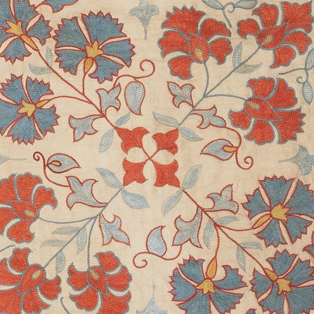 New Hand-Embroidered 100% Silk Cushion Cover – Authentic Uzbek Textile Art Elevate your home décor with this exquisite...