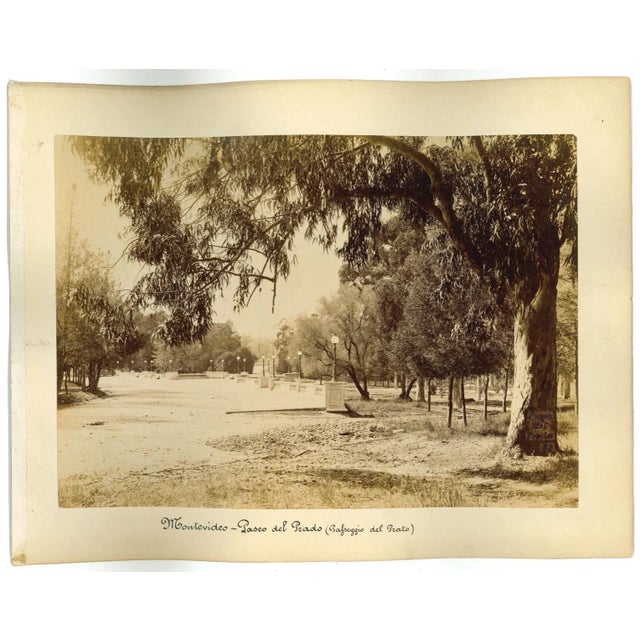 Ancient View of Buenos Aires is a set of two original vintage albumen prints made by unknown photographer in the 1880s,...