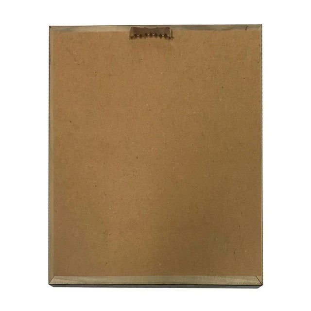 Accurate reproduction of the original oil painting, this image is printed on canvas, mounted to a board and treated with a...