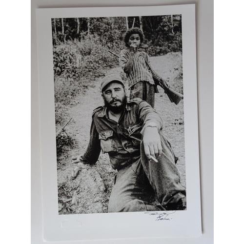 Alberto Korda, Fidel Castro, Silver Gelatin Print For Sale - Image 8 of 8