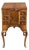 20th Century Queen Anne Desk in Walnut Burl Veneer For Sale
