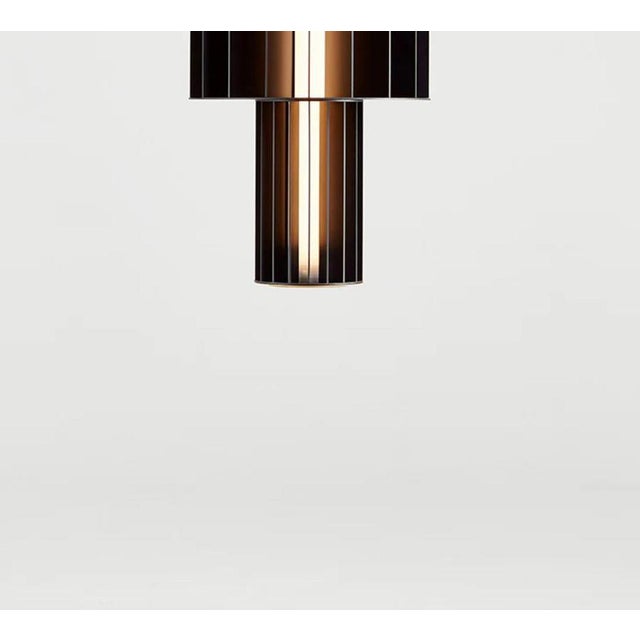 Not Yet Made - Made To Order Black Babel T Pe Suspended Lamp by Stephen Burks for Parachilna For Sale - Image 5 of 10