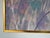 Large - 1980s Vintage Abstract Wildflowers Landscape Acrylic on Canvas Painting For Sale - Image 10 of 11
