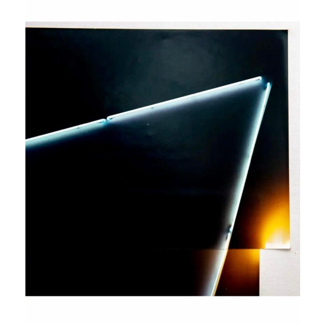 Textile Rafael Salazar, Large Photo Collage Miami Beach Art Deco Neon Architectural Photograph Cuban Art, 1989 For Sale - Image 7 of 11