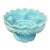Vintage Fenton Blue Slag Hobnail Candle Bowl For Sale