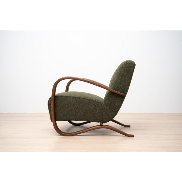 H-269 Armchairs by Jindřich Halabala, Czechoslovakia, 1930s, Set of 2 For Sale - Image 9 of 18