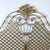 Hollywood Regency Vintage Hollywood Regency Gilt Metal Trellis Headboard-Queen For Sale - Image 3 of 12