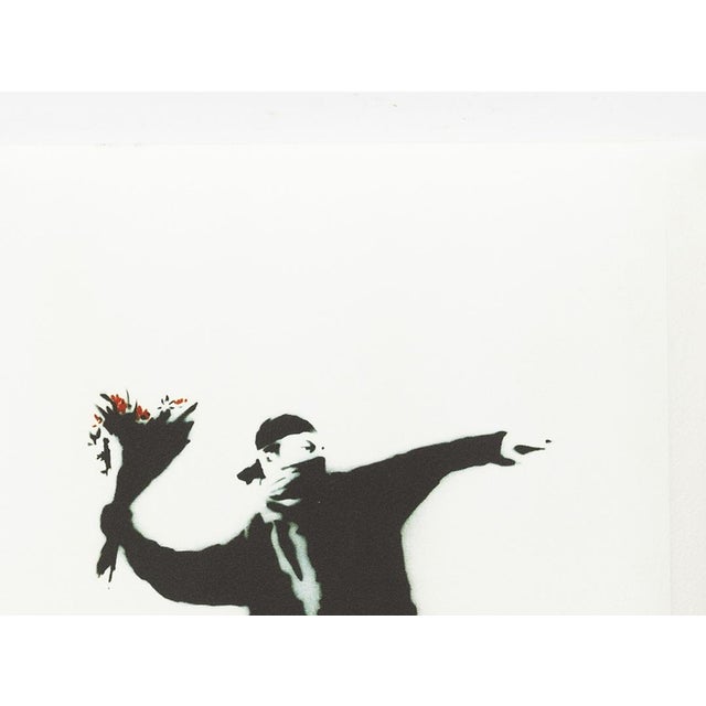 Banksy, The Famous Flower Shooter, 1974, Silkscreen For Sale - Image 4 of 8