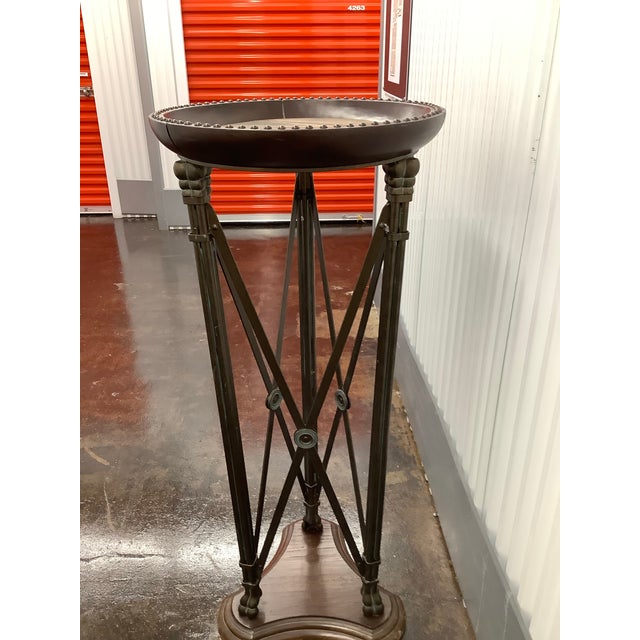 This style of pedestal plant stand emerged during the Regency and Victorian periods (early to mid-19th century), drawing...