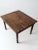 Farmhouse Vintage Wood Harvest Table For Sale - Image 3 of 12