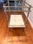 Crate & Barrel Renee Bar Cart For Sale - Image 11 of 13