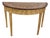 Vintage Adam Style Demi-Lune Satin Wood Inlay Console Table For Sale