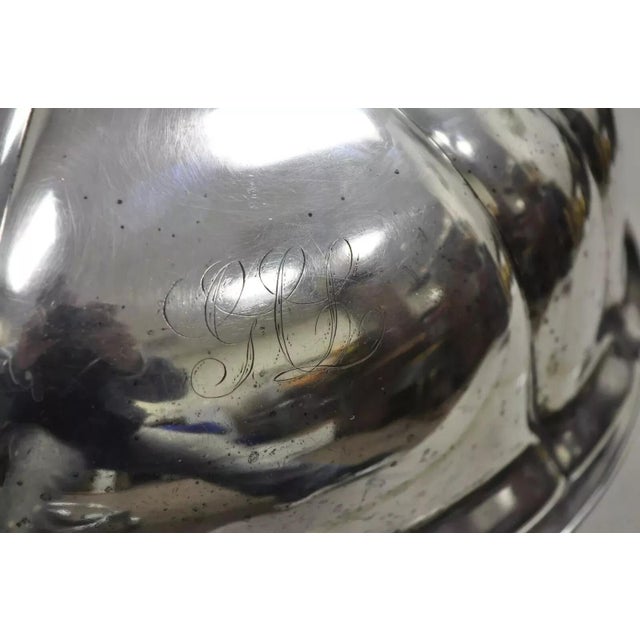 Early 20th Century James Dixon & Sons Sheffield England Silverplate Meat Dish Serving Dome Lid For Sale In Philadelphia - Image 6 of 12