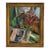 Vintage Original Oil Painting Red Roses Still Life For Sale