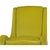Modern Pair of Modern Chartreuse Velvet Swivel Down Slipper Chairs For Sale - Image 3 of 4