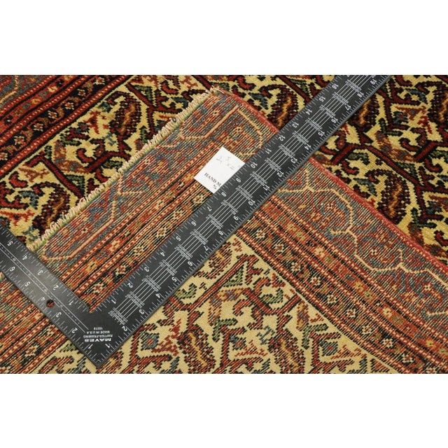 Vintage Persian Malayer Rug, 02'09 X 05'10 For Sale - Image 4 of 11