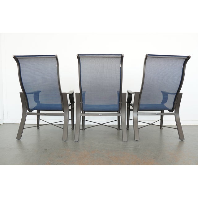 Metal Woodard Patio Dining Set For Sale - Image 7 of 16