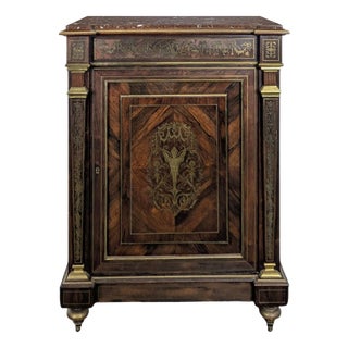 Napoleon III Boulle Marquetry Side Table For Sale