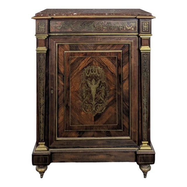 Napoleon III Boulle Marquetry Side Table For Sale
