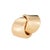 Stylish current collection Vhernier Abbraccio ring crafted in 18k rose gold. Abbraccio is a sculptural ring with a...