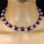 This 17‑inch amethyst necklace is a radiant celebration of February’s beloved birthstone, blending multiple shades and...