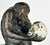 Monkey with Skull, Bronze, Circa 1900, By the German Sculptor Hugo Wolfgang Reinhold For Sale - Image 8 of 15