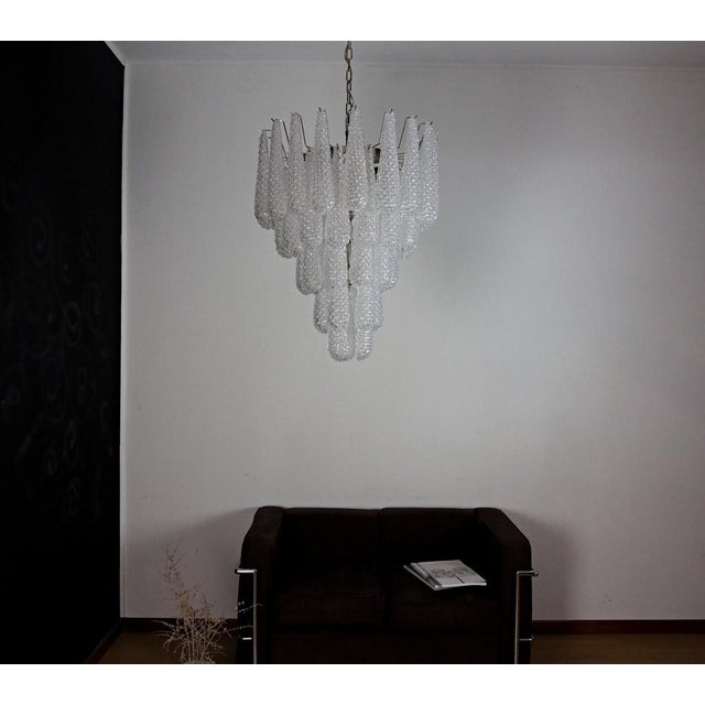 Vintage Italian Murano Chandelier, 1990 For Sale - Image 15 of 18