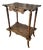 French Art Nouveau Walnut Side Table, 1890s For Sale
