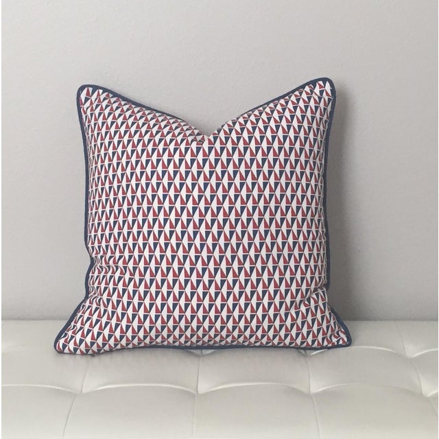 Schumacher Mid Century Modern Frank Lloyd Wright Designer Pillow