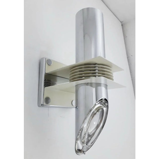 Metal Mid 20th Century Sconces by Oscar Torlasco - a Pair For Sale - Image 7 of 11