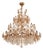 1970s Decorative fifteen light chandelier by Rejmyre For Sale